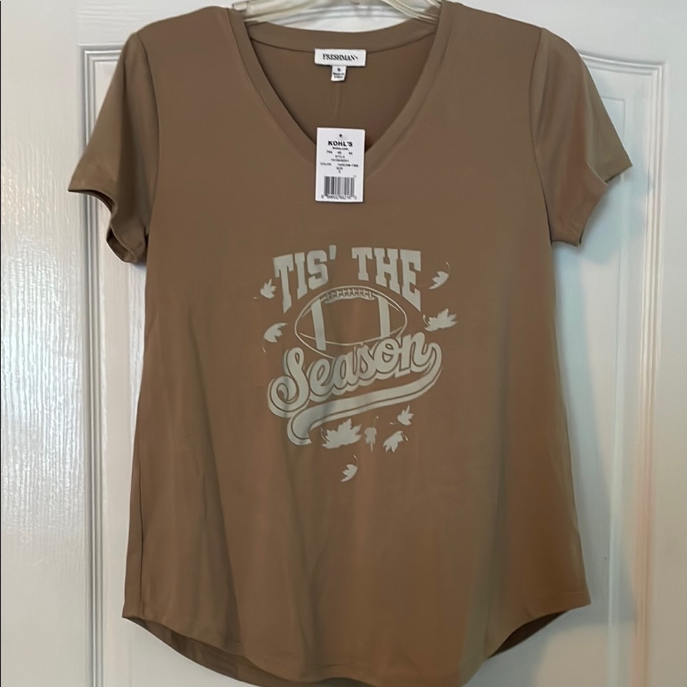 Freshman Women's Tan Graphic Tee
